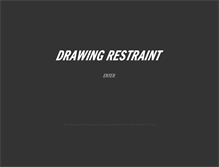 Tablet Screenshot of drawingrestraint.net